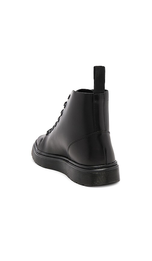 talib 8 eye leather boots