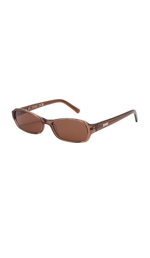  Dmy Studios Juno Sunglasses In Brown. 