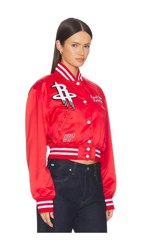  Dannijopro The Bomber Jacket In Red. Size Xs. Also In S, M, L. 