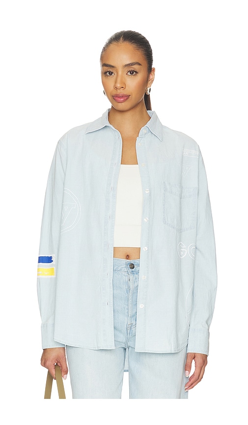 DANNIJOPRO The Doodle Sports Oxford Top