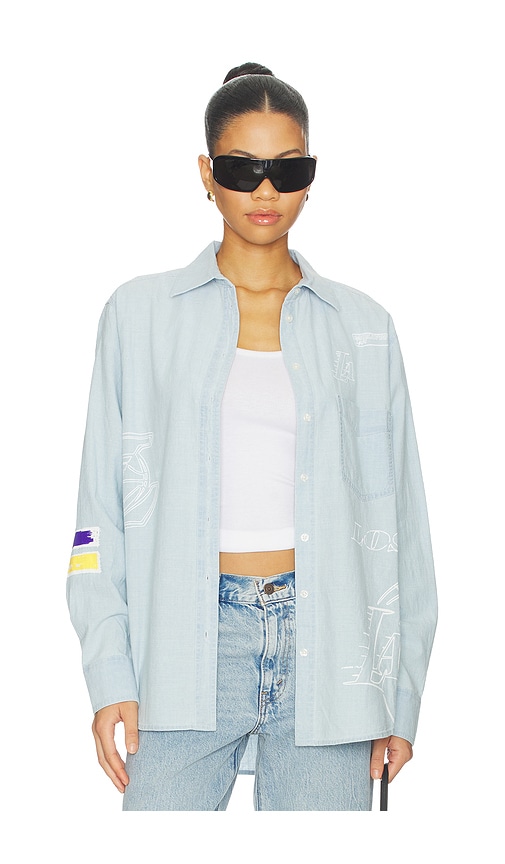 DANNIJOPRO The Doodle Sports Oxford Top