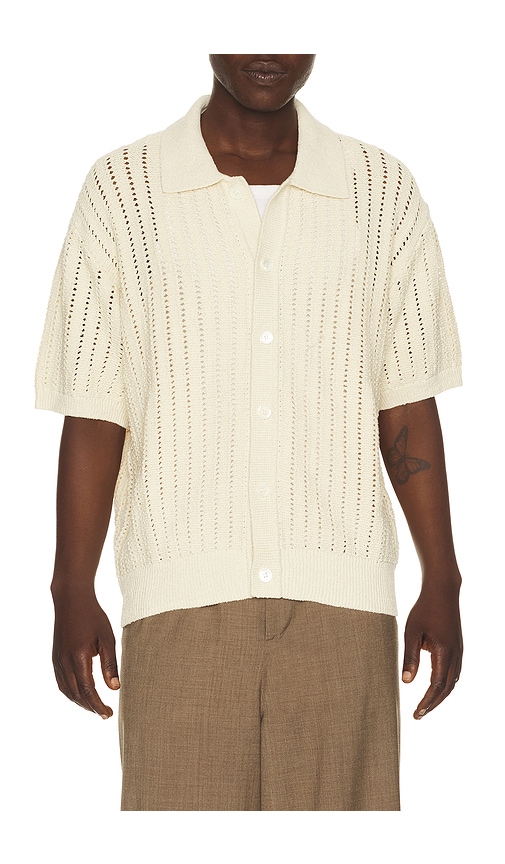 Dunst Relaxed Collared Cardigan