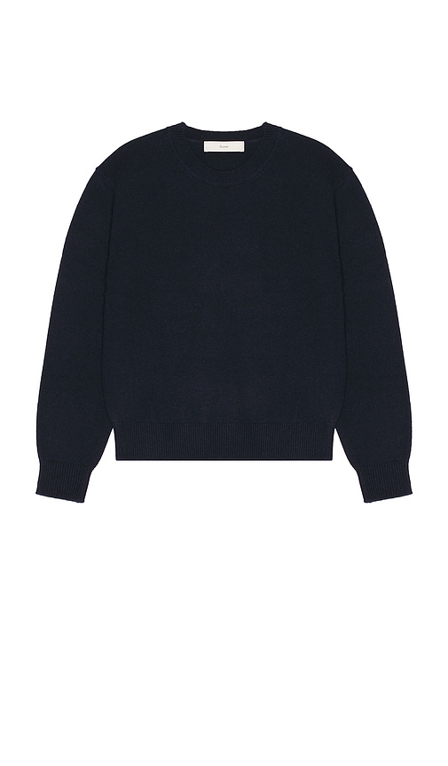 Cashmere Crew Neck Sweater in Blue. - size L (also in M, S, XL/1X) - Dunst - Modalova