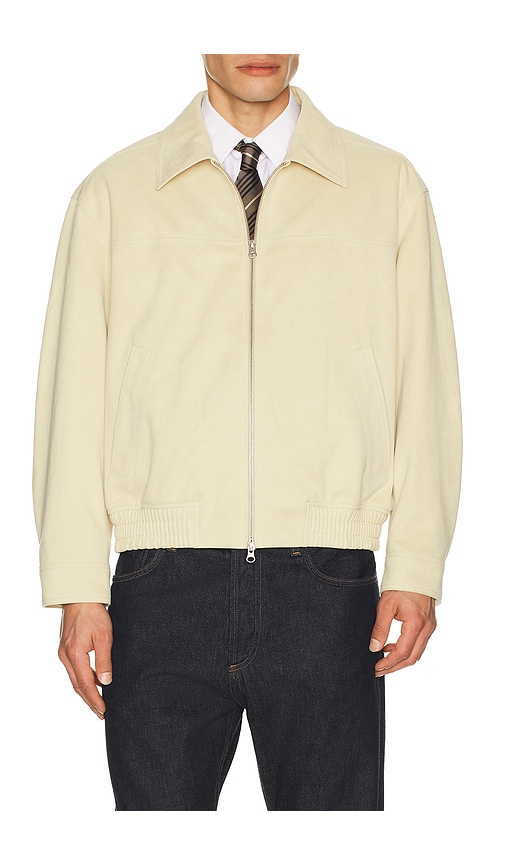 Dunst Vegan Suede Collared Blouson