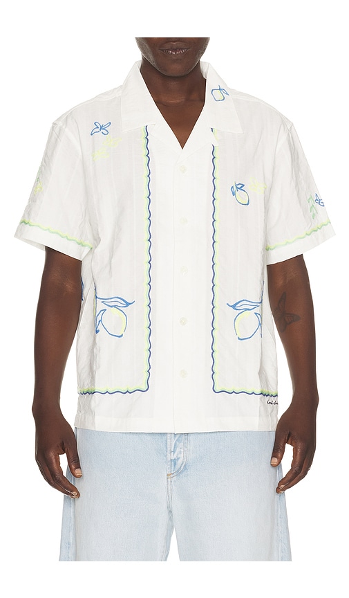 Dunst Hand Drawing Open Collared Shirt