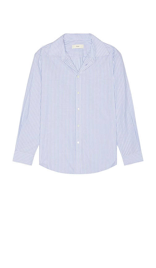 Shop Dunst Informal Shirt In Baby Blue