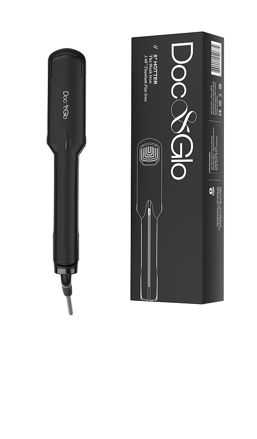 Doc & Glo Large 8 Hotter: The Sleek Iron 1.45 Titanium Plates in Beauty: NA.
