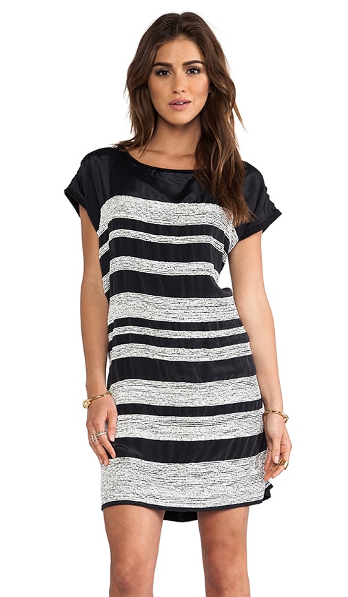 Mini Sequin Stripe Dress