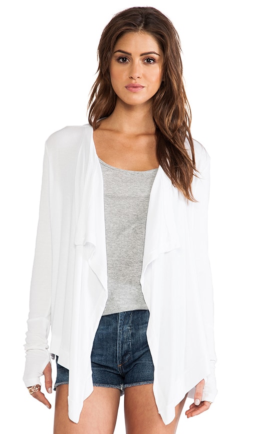 Drape Neck Cardigan