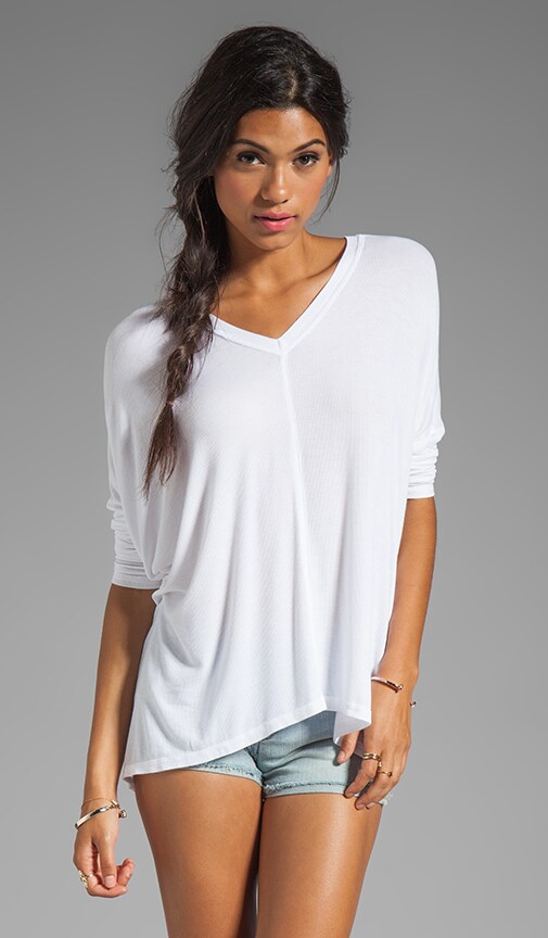 2x1 Rib Oversized Square Tee