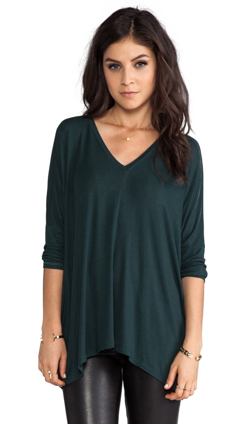 3/4 Sleeve Oversize Square Tee