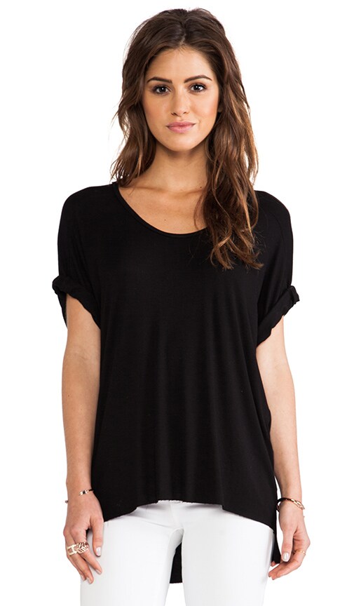 Dolman Sleeve High Low Tee