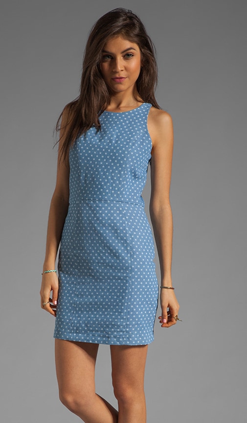 Estefania Denim Star Tank Dress