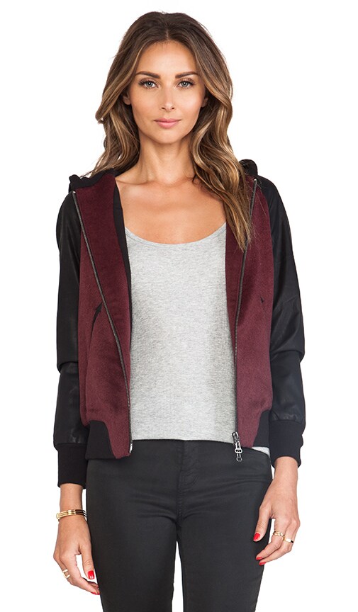 Toniece Faux Leather Jacket
