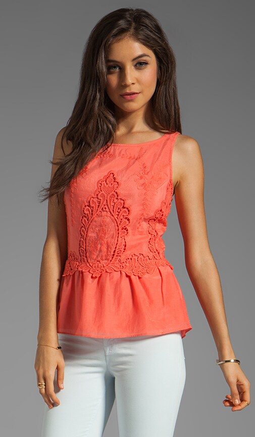 Roxana Petticoat Embroidery Tank