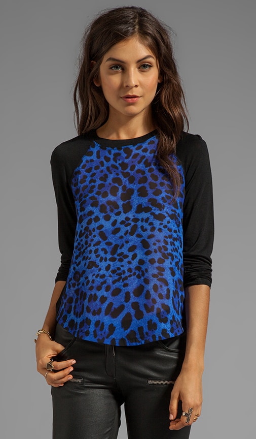 Lennie Colored Leopard Top