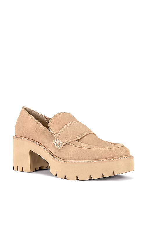 Dolce Vita Halona Loafer In Dune Suede | ModeSens