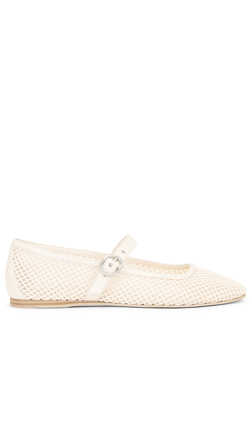 Shop Dolce Vita Rodni Mesh Mary Jane In Cream