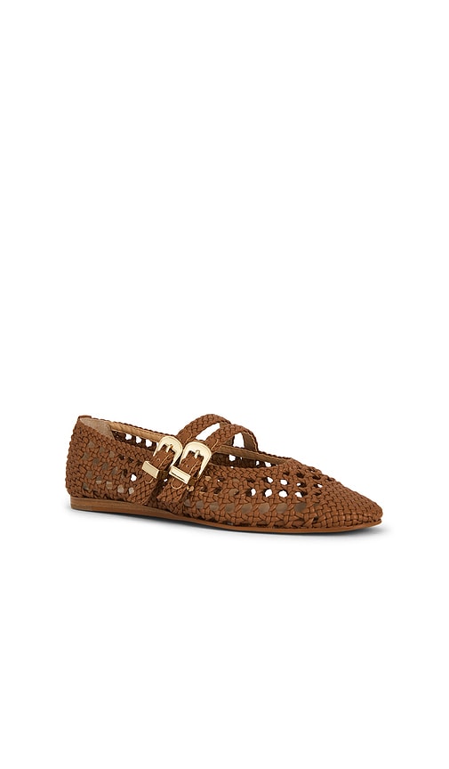 Dolce Vita Baylee Woven Flat In Brown