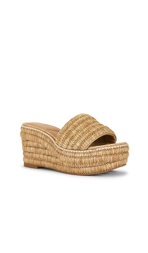 Dolce Vita Throne Platform Sandal In Brown