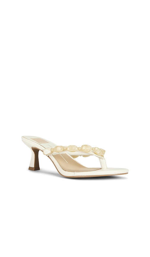  Dolce Vita Sandalia Tipo Flip Flop Con Tacón Daksie En Color Crema Talla 10  (también En 6, 6.5, 7, 7.5, 8.5, 9, 9.5). 