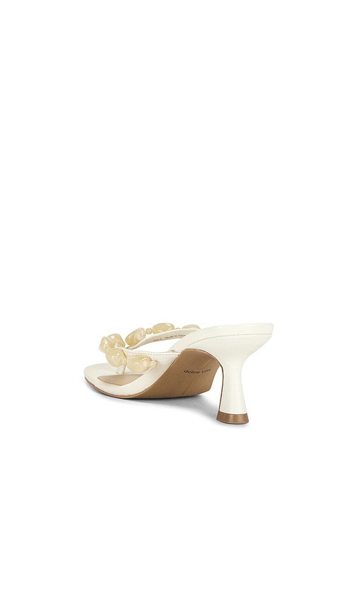  Dolce Vita Sandalia Tipo Flip Flop Con Tacón Daksie En Color Crema Talla 10  (también En 6, 6.5, 7, 7.5, 8.5, 9, 9.5). 