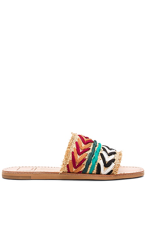 dolce vita woven slides