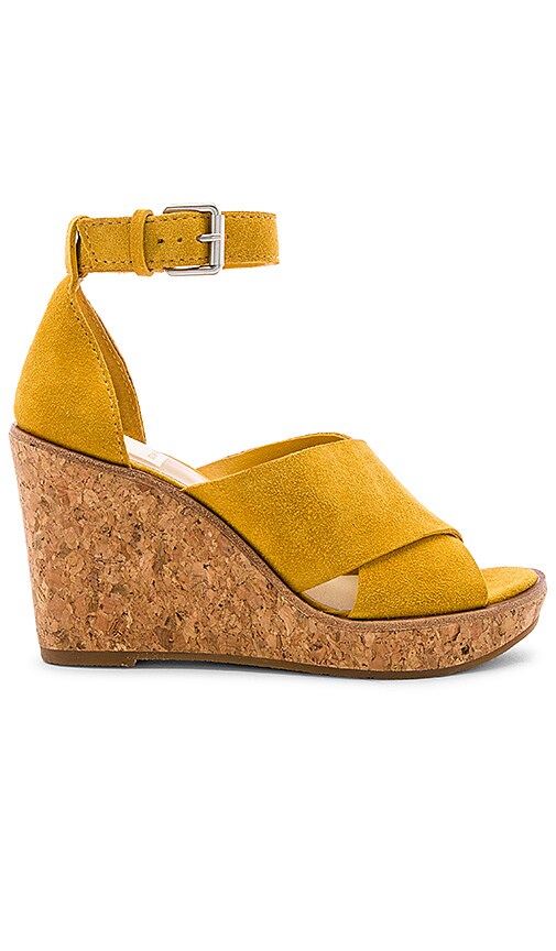 Dolce Vita Urbane Wedge in Honey | REVOLVE