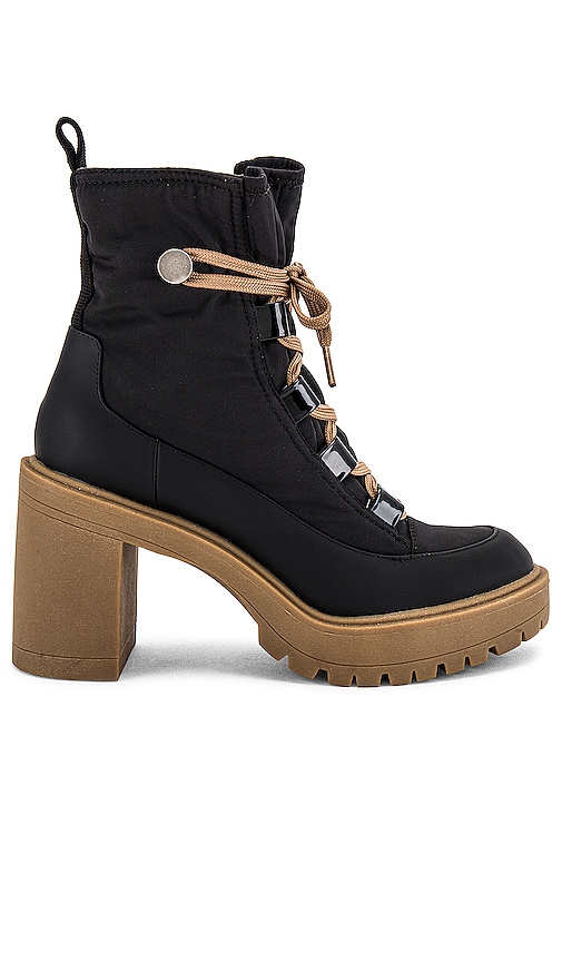 dolce vita elza suede heeled bootie