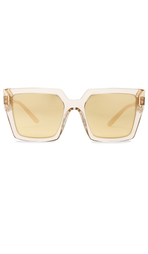 Dolce & Gabbana Square Sunglasses In Transparent