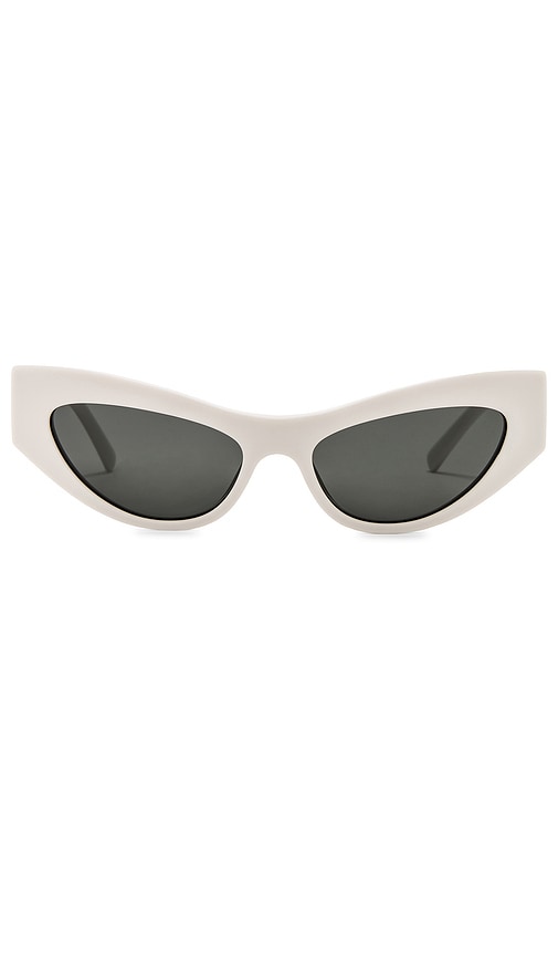 Dolce & Gabbana Cat Eye Sunglasses in White