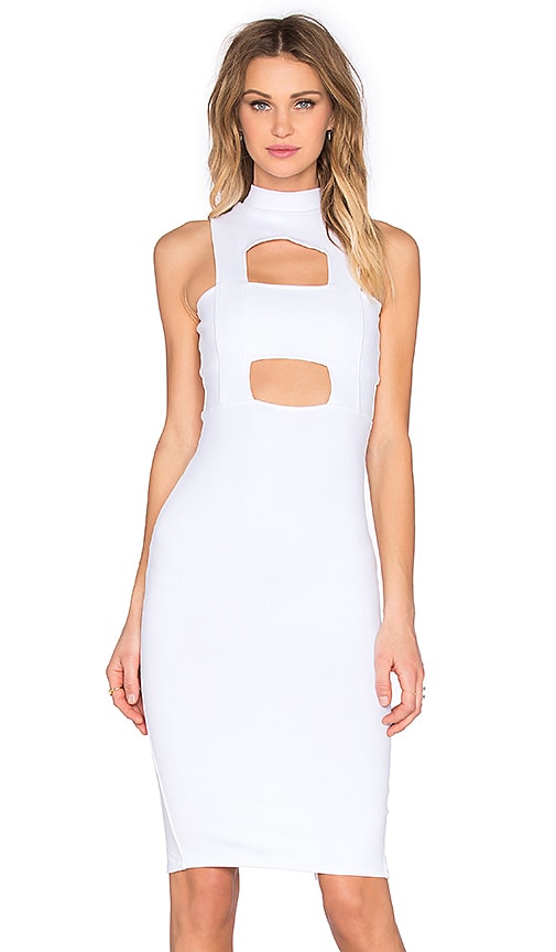 donna mizani stardust mini dress