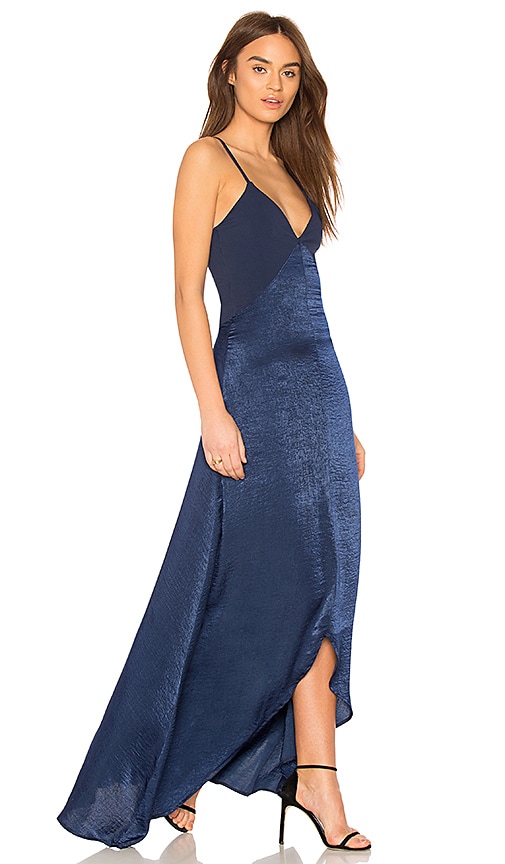 Donna Mizani Luxe Gown in Midnight | REVOLVE