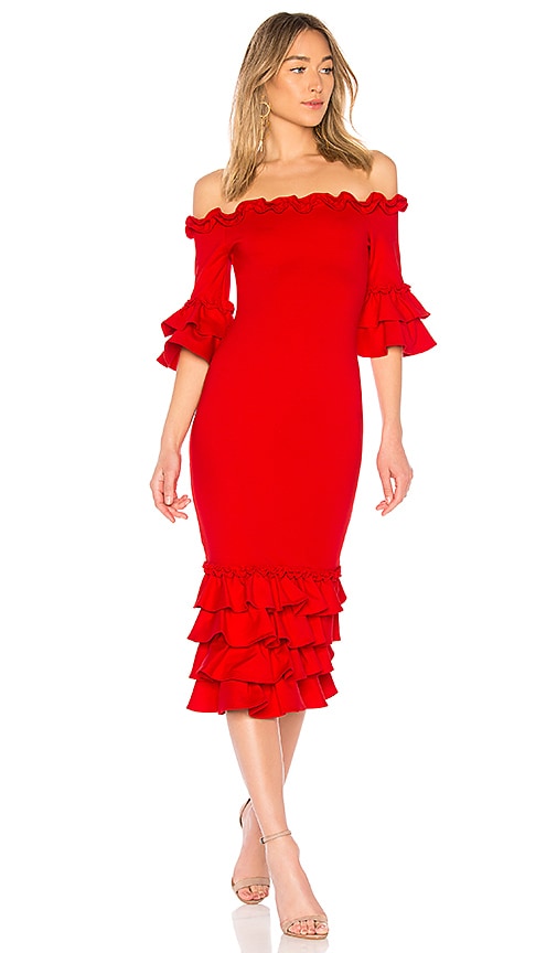 x REVOLVE Pishi Midi Dress
