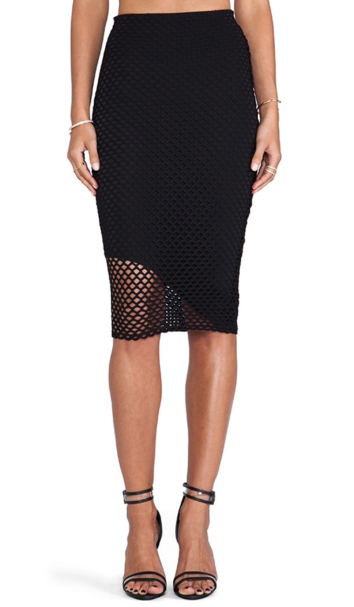 Asymmetrical Midi Skirt