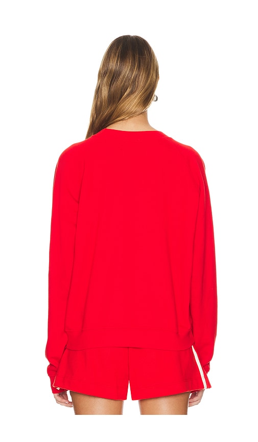  Donni. Sweatshirt Mit Rundhalsausschnitt In Red. Größe Xs. Also In S, M, L, Xl. 