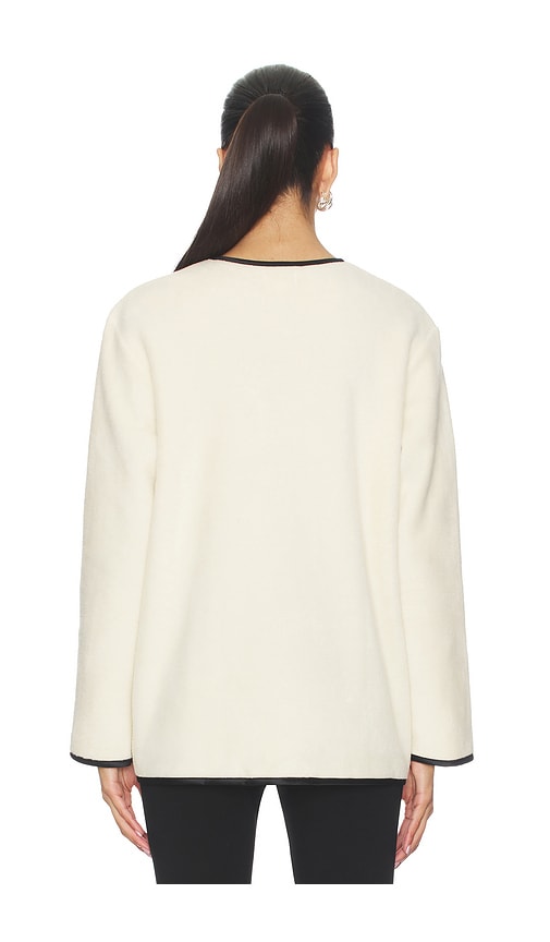  Donni. Fleecejacke In Cream. Größe Xs. Also In S, M, L. 