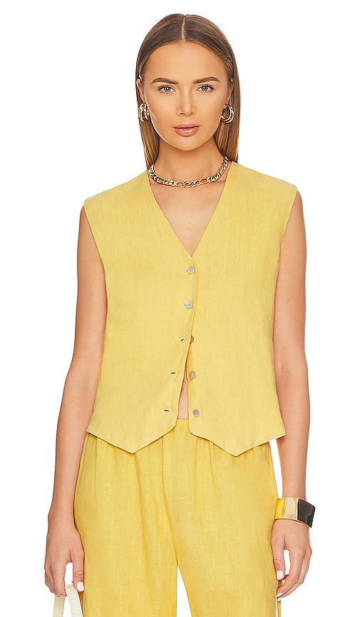 Donni. Vest In Yellow