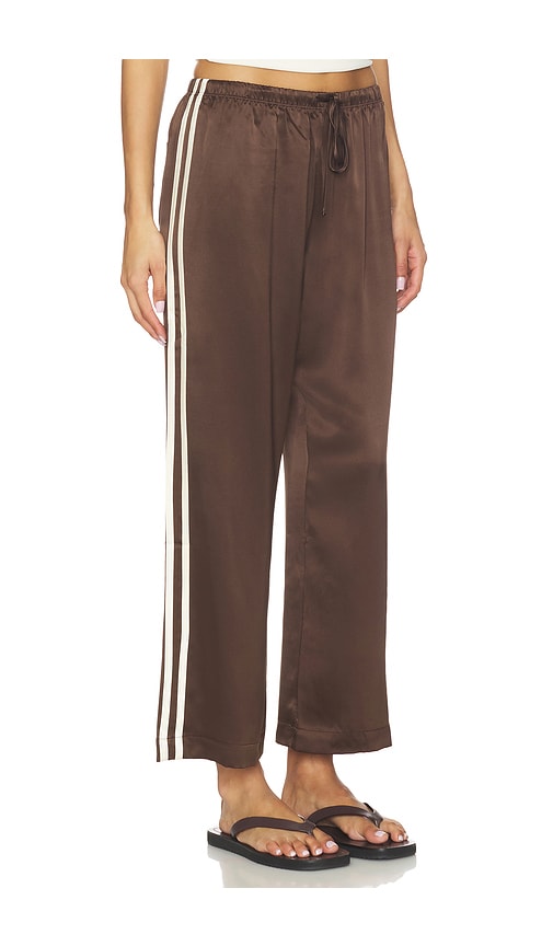 DONNI. The Silk Stripe Crop Pant