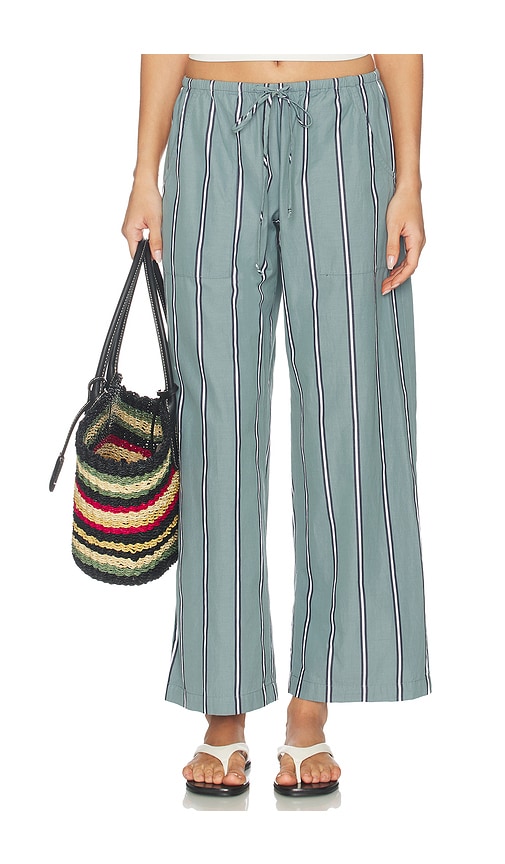 DONNI. The Pop Stripe Drawstring Pant | Thumbnail 3 DONNI. The Pop Stripe Drawstring Pant | Thumbnail 3