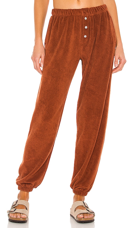 Alexander Wang Essential Classic Sweatpant in Soft Cherry