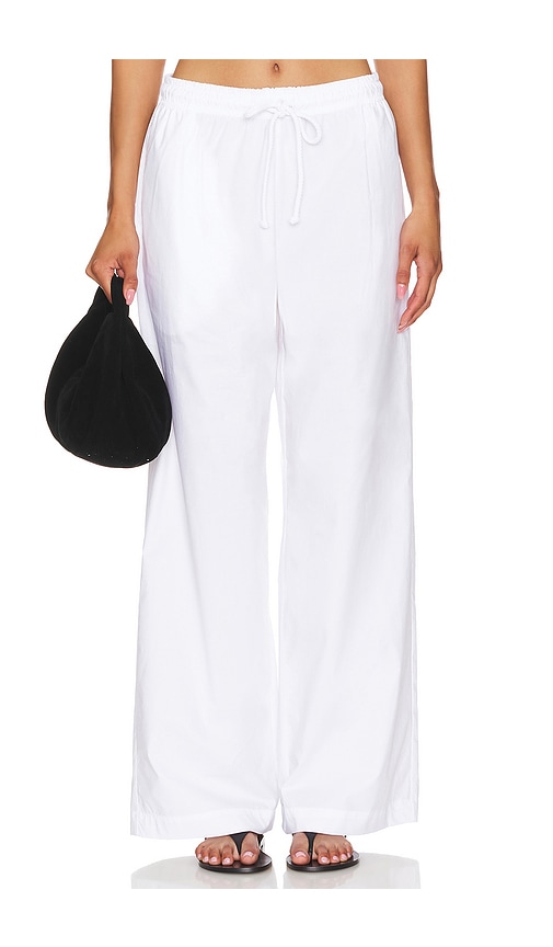 Shop Donni The Pop Pant In White