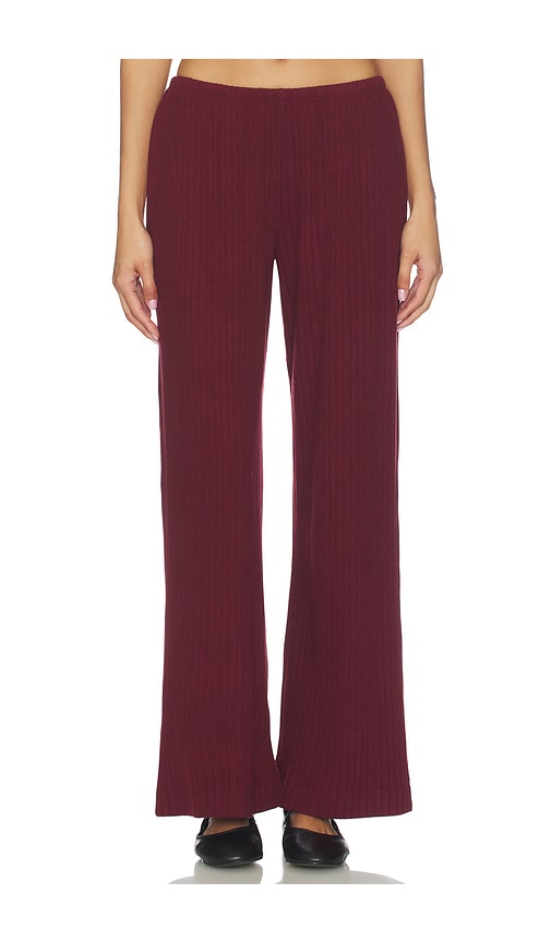DONNI. The Sweater Rib Simple Pant
