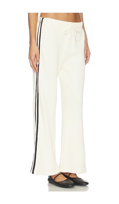 DONNI. The Thermal Stripe Crop Pant
