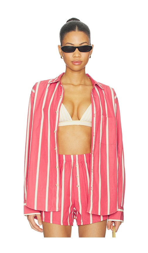 Donni The Pop Shirt In Pink