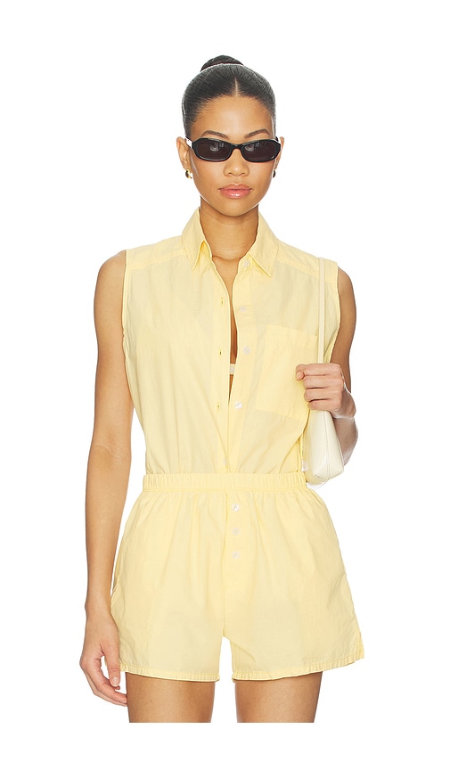 DONNI. The Pop Sleeveless Shirt