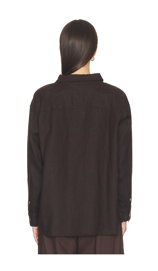 DONNI. The Linen Relaxed Shirt | Thumbnail 4 DONNI. The Linen Relaxed Shirt | Thumbnail 4