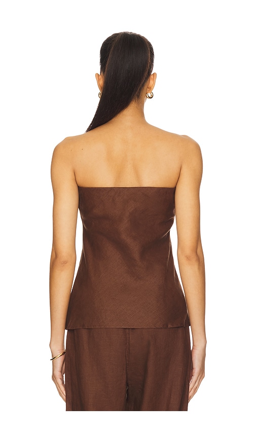  Donni. Tube-top In Brown. Größe S. Also In M, L, Xl. 