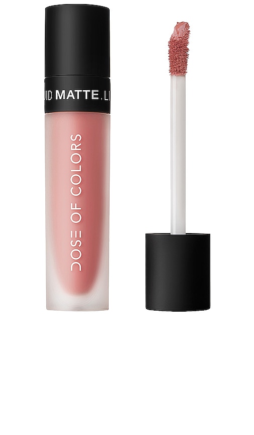 Dose Of Colors Liquid Matte 液体口红 – Bare With Me In Pink