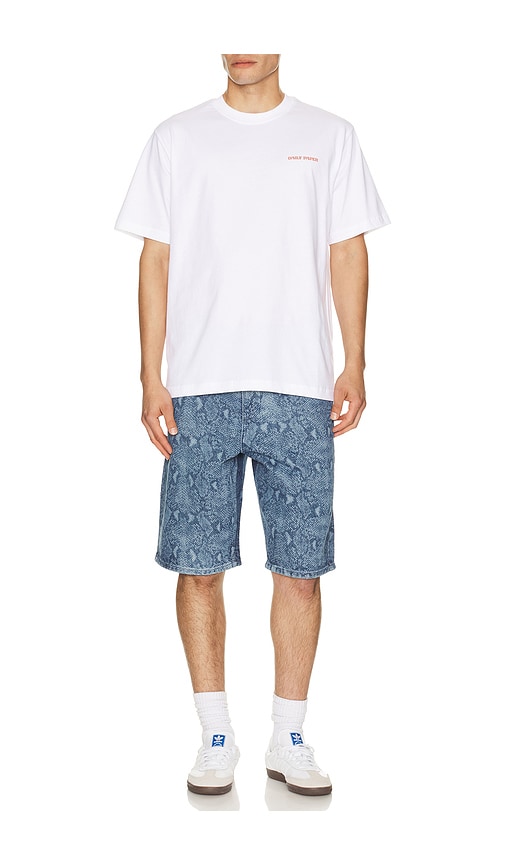 Daily Paper Snake Laser Denim Shorts | Thumbnail 3 Daily Paper Snake Laser Denim Shorts | Thumbnail 3